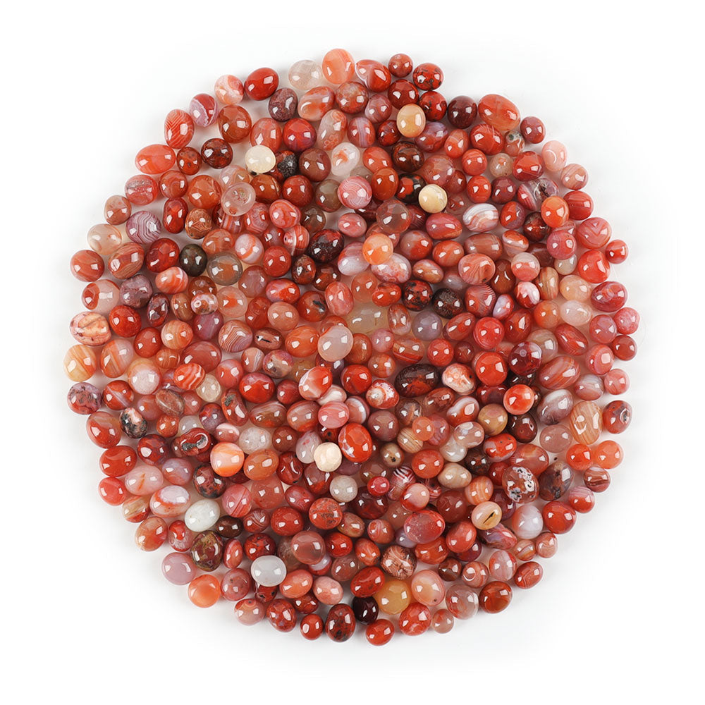 Karneol-Trommelsteine 10–20 mm für spirituelles Wachstum