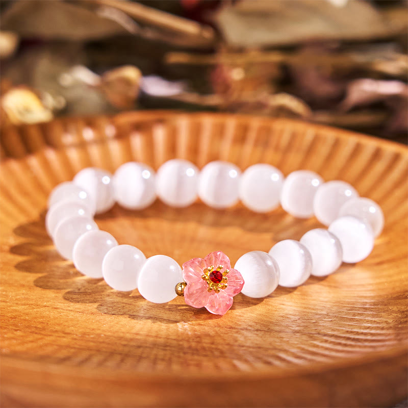 Katzenauge Chrysoberyll Liebesarmband | Einzigartiger Heilschmuck