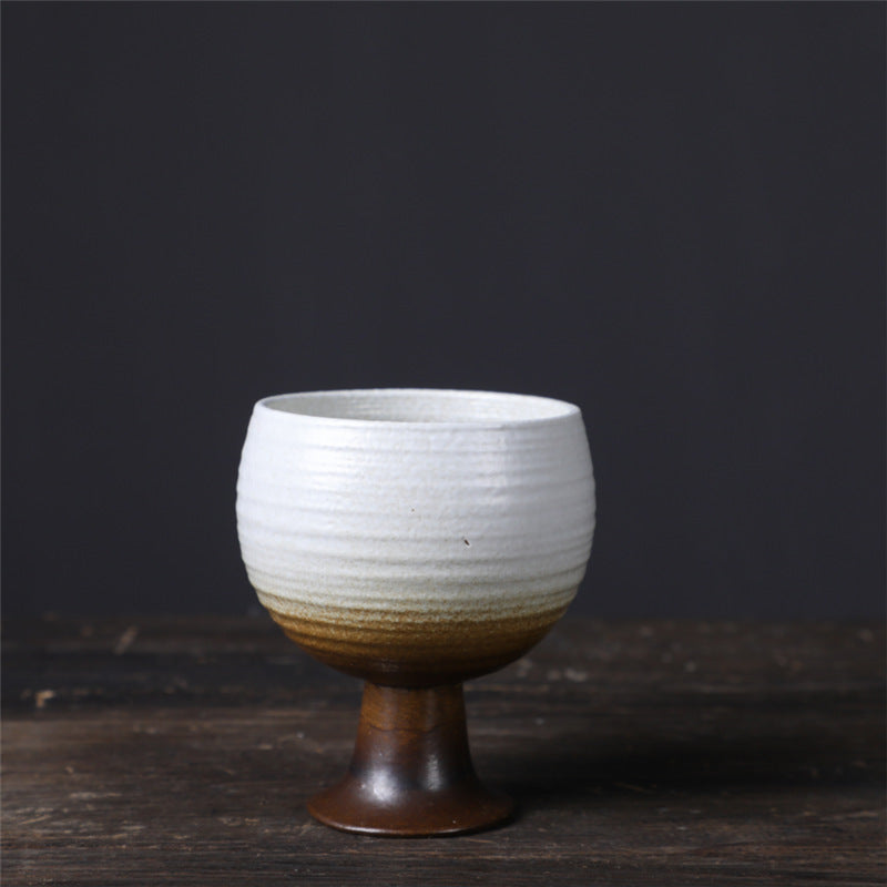 Keramikbecher, 170 ml | Elegante Teetasse im Weinstil