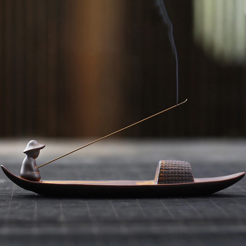 Meditations-Räuchergefäß aus Keramik | Lonely Fisherman Design