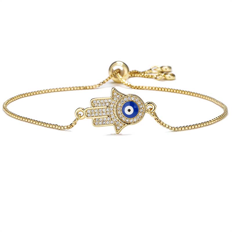 Kupferarmband zum Schutz vor dem bösen Blick für Mut und Glück