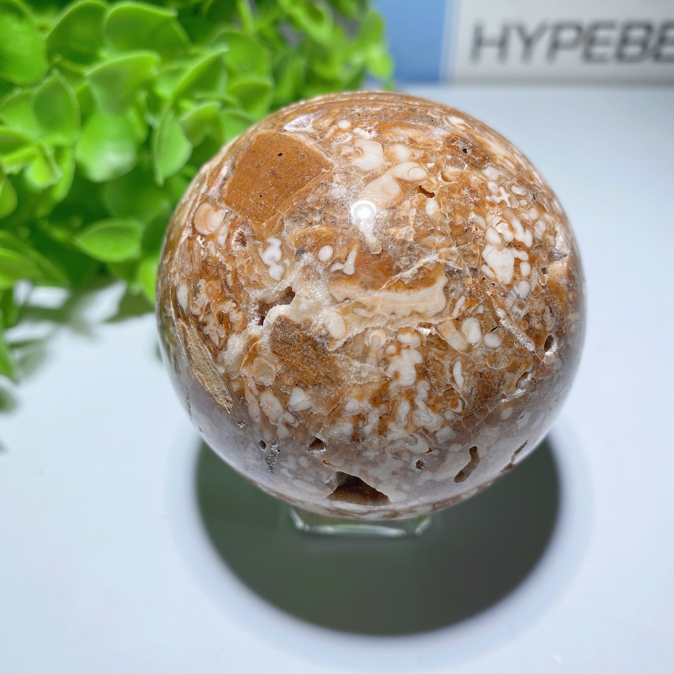 Chocolate Calcite Sphere 2-4 Inch Natural Healing Crystal