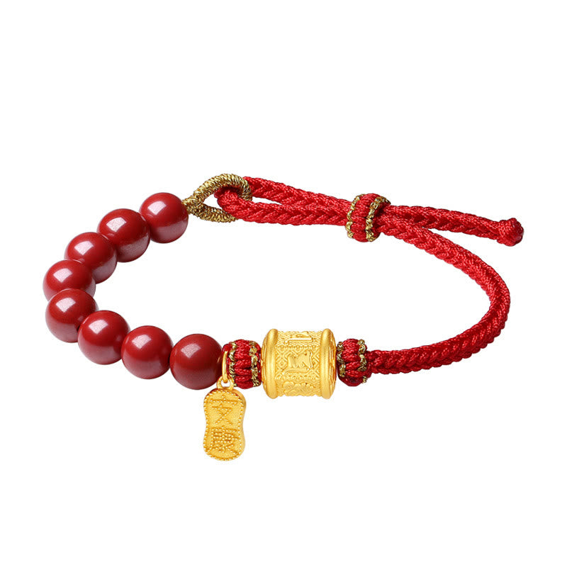 Zinnober Om Mani Padme Hum Armband