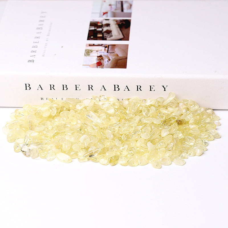 Citrin Splitter Rohkristalle 5-9mm Dekosteine