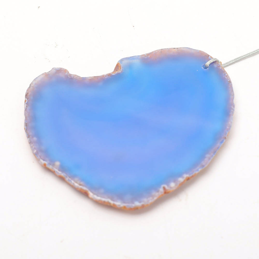 Buntes Achat-Windspiel, 40 cm, Kristalldekor