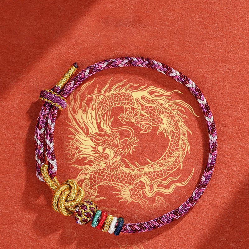 Buntes Dunhuang-Schutzseilarmband für spirituelles Gleichgewicht