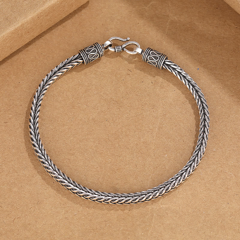 Kupfernes Drachenarmband mit Vintage-Kiel-Design für Reichtum