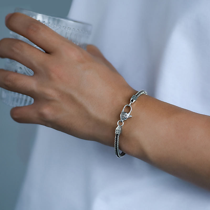 Kupfernes spirituelles Kraftkettenarmband | Vajra Swastika Energie