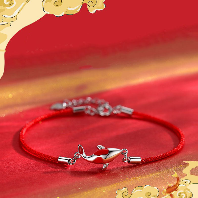 Koi-Fisch-Armband für Paare für Glück, Reichtum und Schutz