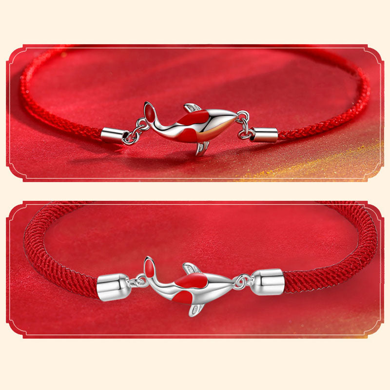 Koi-Fisch-Armband für Paare für Glück, Reichtum und Schutz