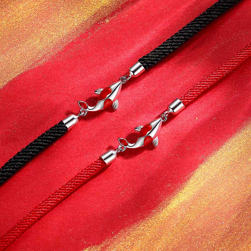 Koi-Fisch-Armband für Paare für Glück, Reichtum und Schutz