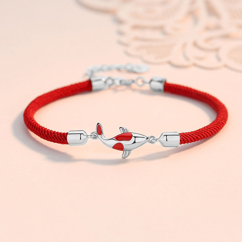 Koi-Fisch-Armband für Paare für Glück, Reichtum und Schutz
