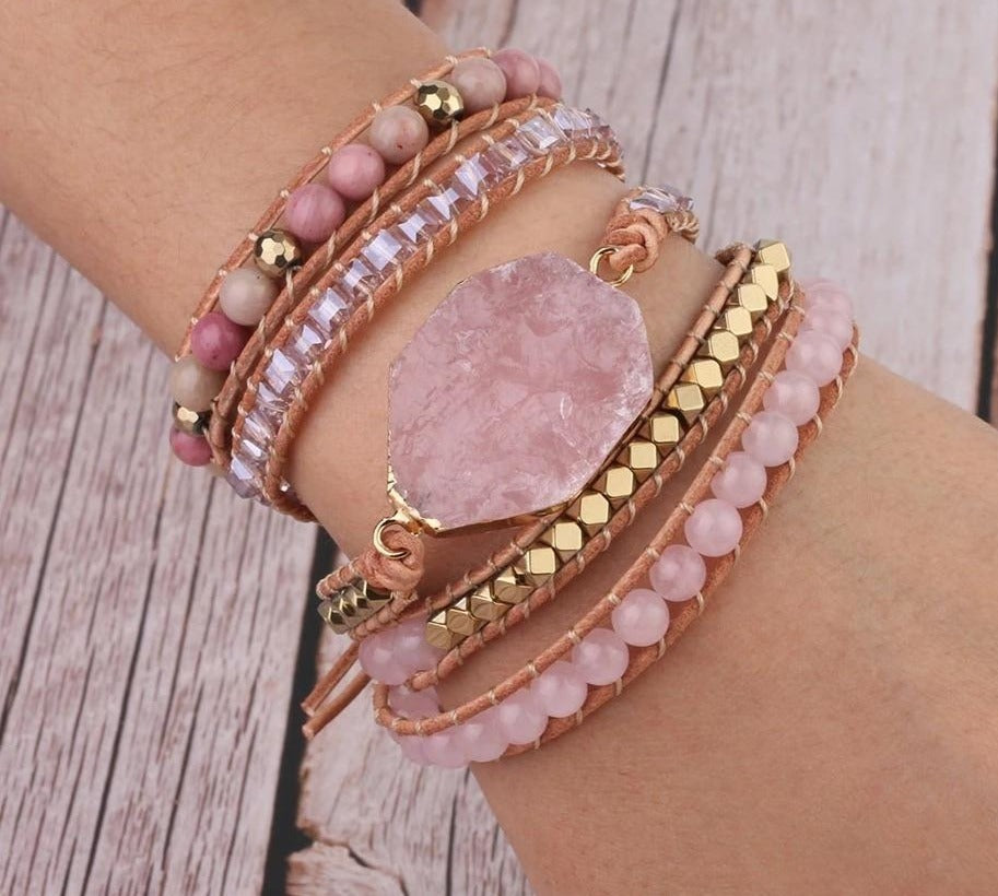 Crystal Love Connection Bundle – Edelstein-Armband-Set