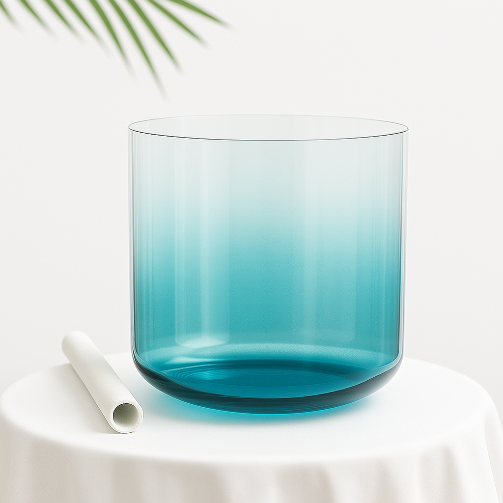 Kristallklangschale Meereslavendel - Spirituelle Praxis