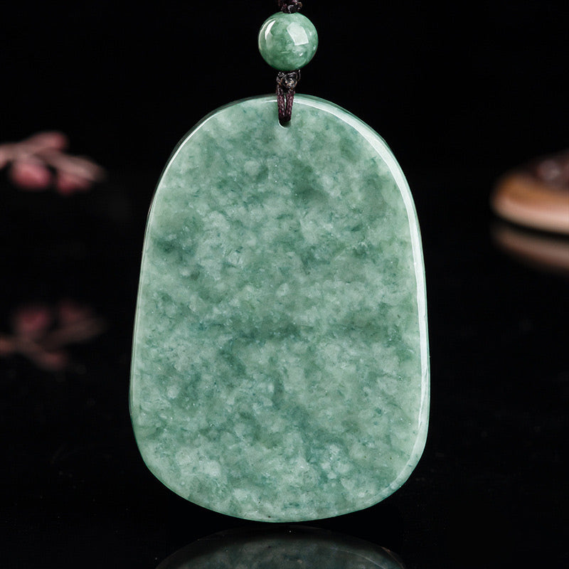 Handgemachte Jade-Drachen-Wohlstandskette mit 6 mm Perlen