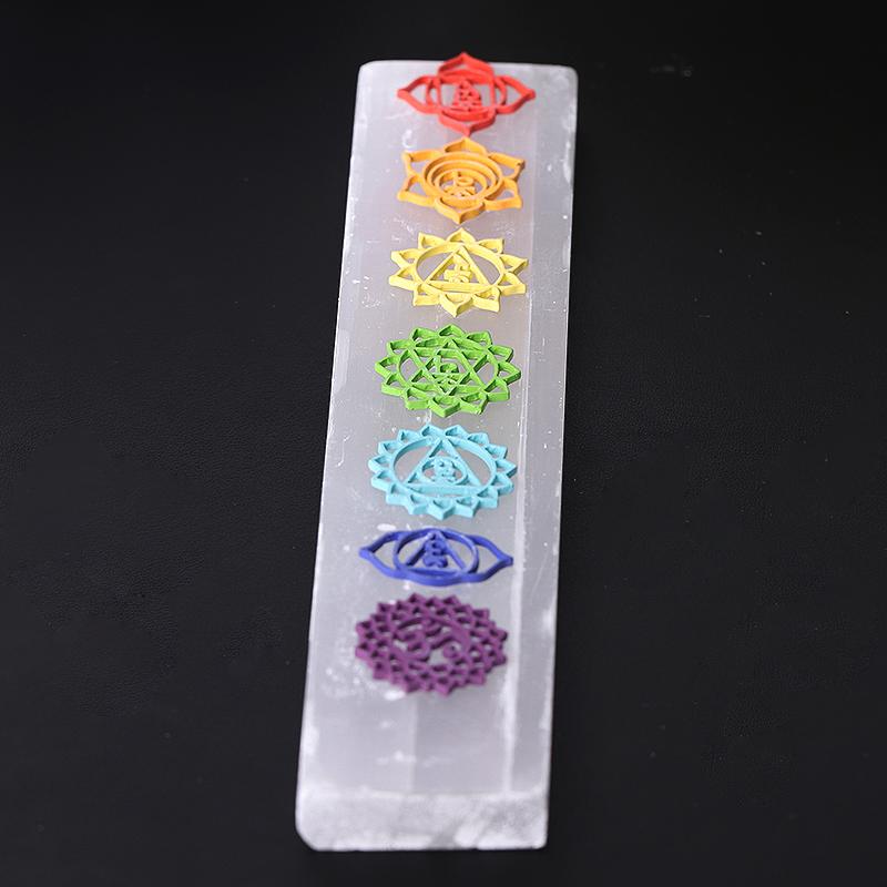 8 Beruhigender Selenit-Kristallstab – Frieden