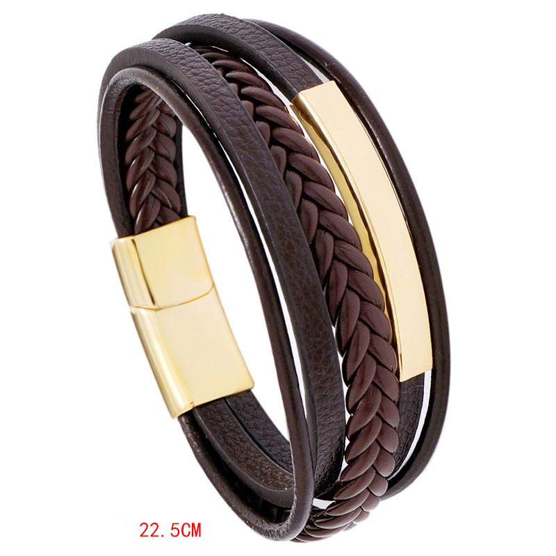 Glücksarmband aus Titanstahl | Unisex Spirituelle Balance