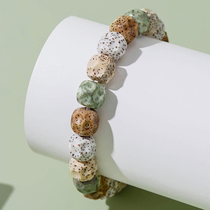 10 mm Bodhi-Samen-Spirituelles Armband für Reichtum und Glück