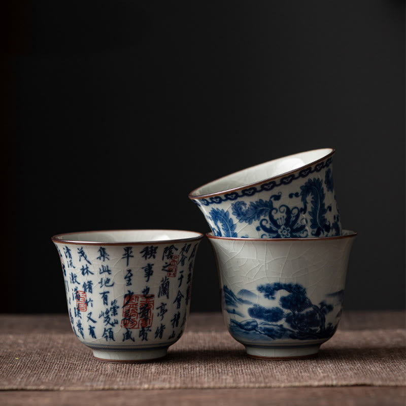 Lotus-Teetasse aus Keramik, 150 ml, für traditionelle Teerituale