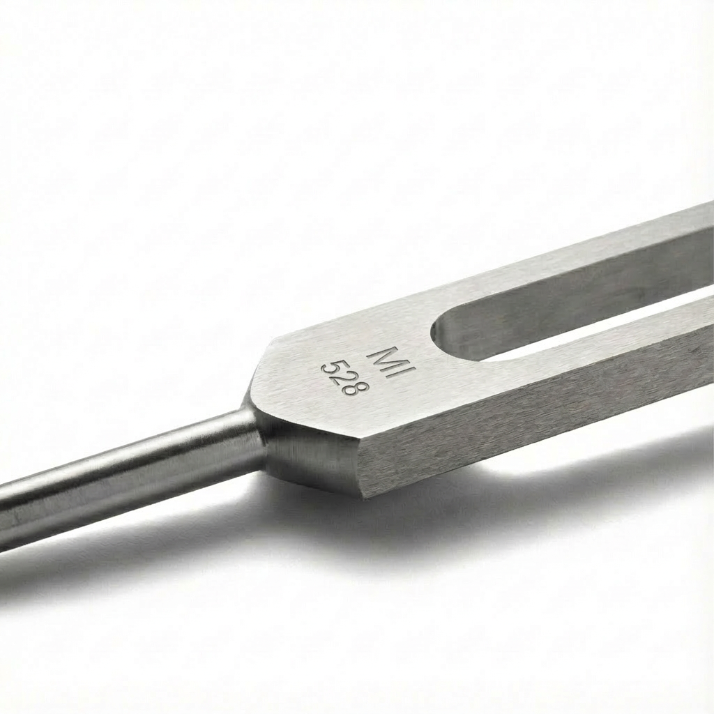 528 Hz Solfeggio-Stimmgabel zur Heilung – DNA-Reparatur, Liebesfrequenz