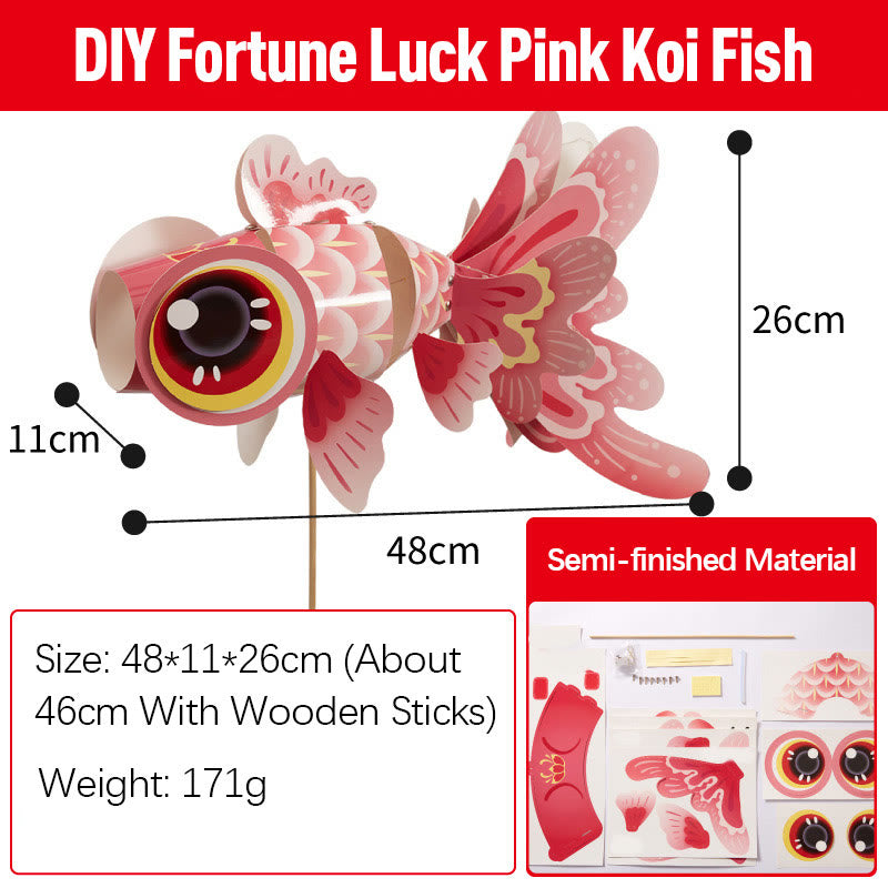 DIY Fortune Koi Fisch Papierlaterne | Mittherbstfest Dekoration