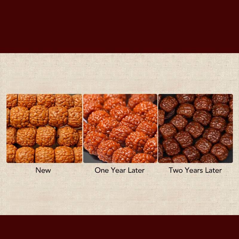 Tibet 108 Perlen Bodhi Seed Zodiac Charm Mala Armband