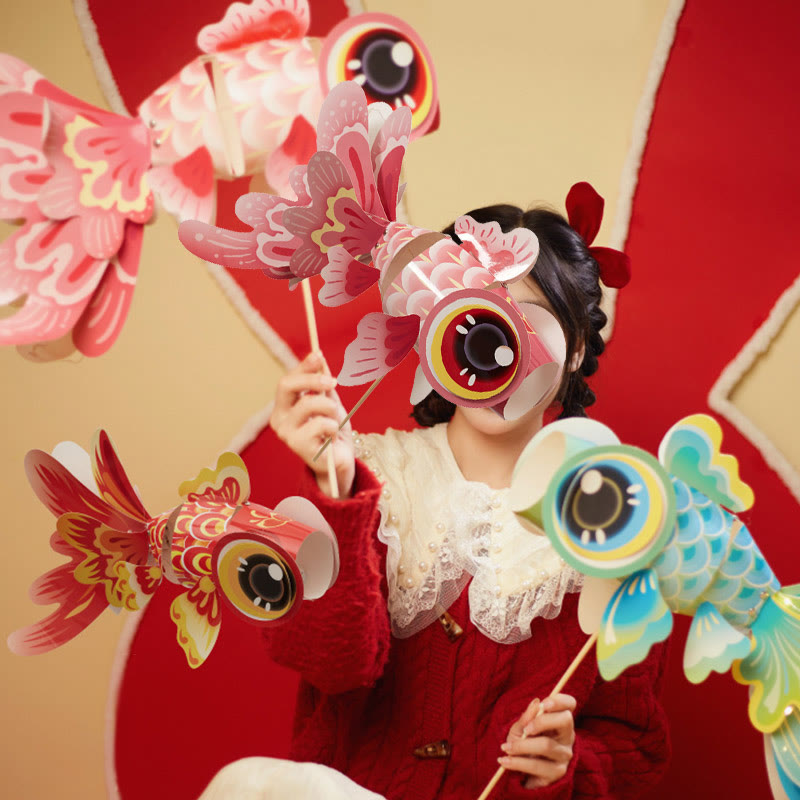 DIY Fortune Koi Fisch Papierlaterne | Mittherbstfest Dekoration