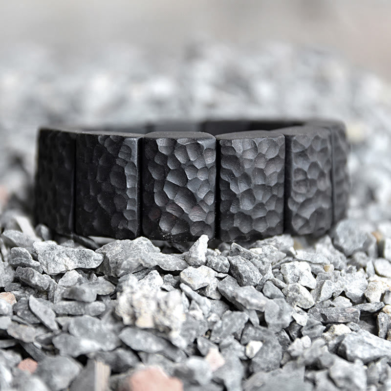 Paararmband aus Ebenholz für Frieden und spirituelle Verbindung