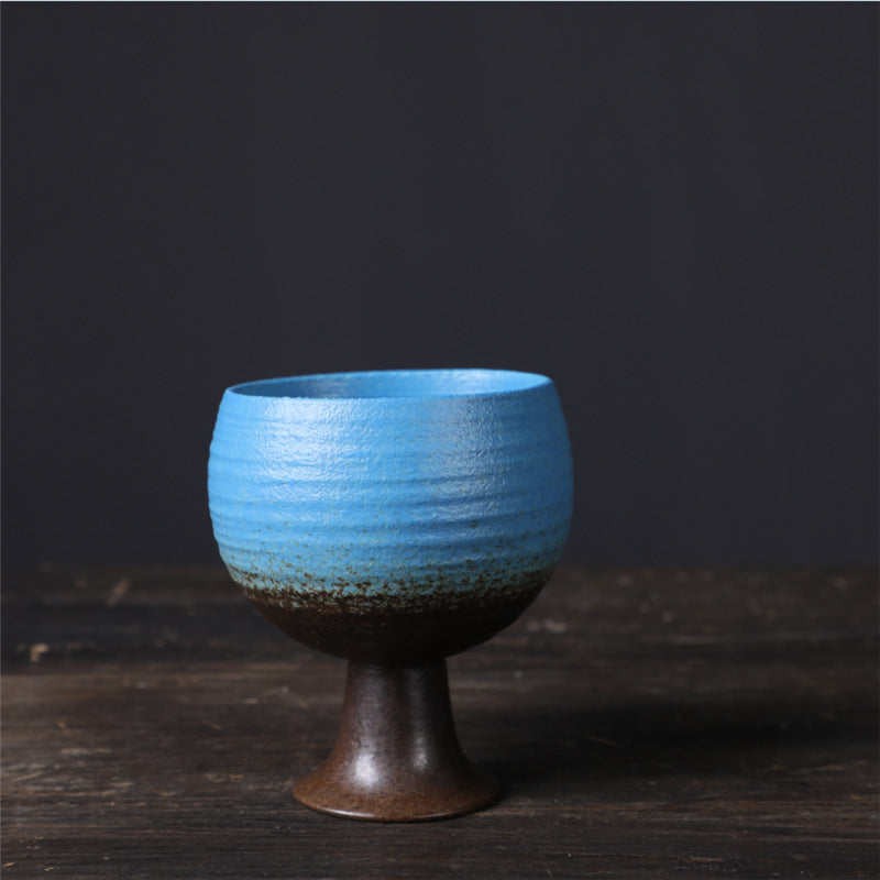 Keramikbecher, 170 ml | Elegante Teetasse im Weinstil