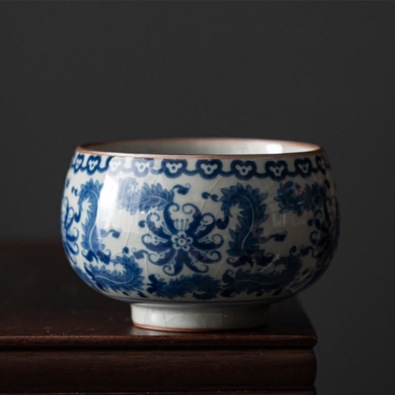 Lotus-Teetasse aus Keramik, 150 ml, für traditionelle Teerituale