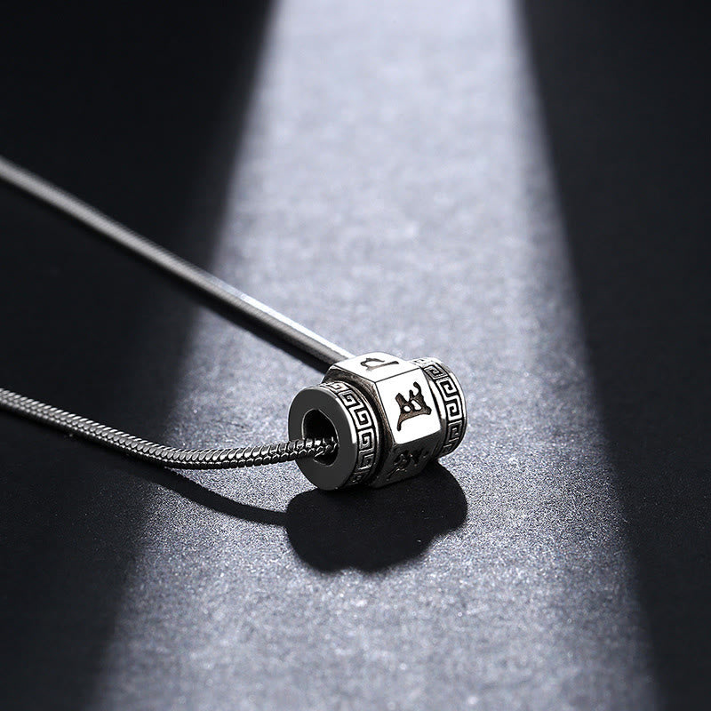 Om Mani Padme Hum Kupferkette | Tibetischer Friedensanhänger