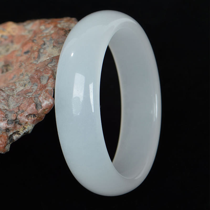 Goldener Seiden-Jade-Armreif, 58 mm, für Reichtum und Glück