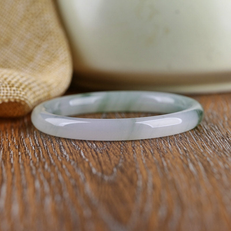 Natürliches Jade-Überfluss-Schutzarmband 60 mm