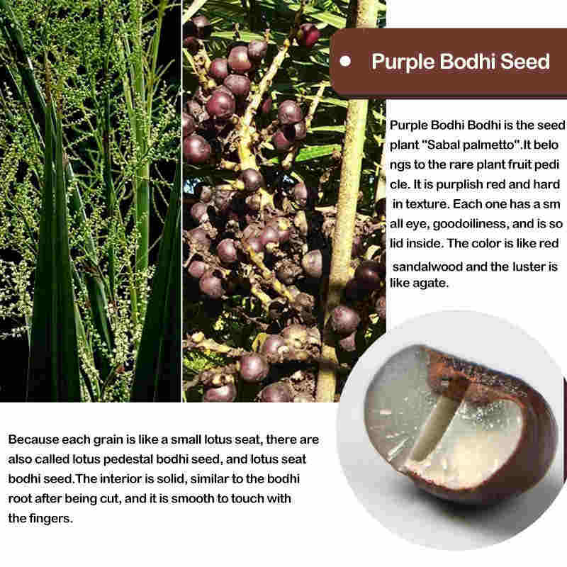 108 Perlen Bodhi Seed Mala Armband für Meditation & Harmonie