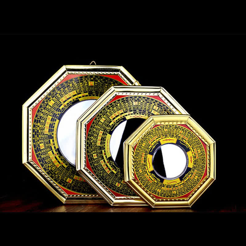 Feng Shui Bagua-Kartenspiegel für Gleichgewicht und Harmonie | Wandkunst