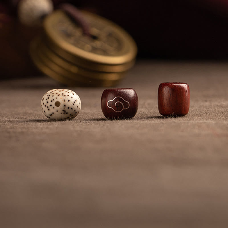 Feng Shui Fünf-Kaiser-Münzen-Schlüsselanhänger für Reichtum und Schutz