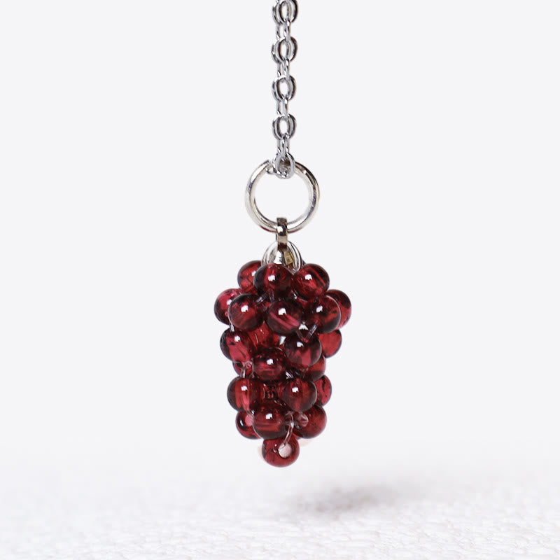 Granatkette zum Schutz | Natursteine 45cm