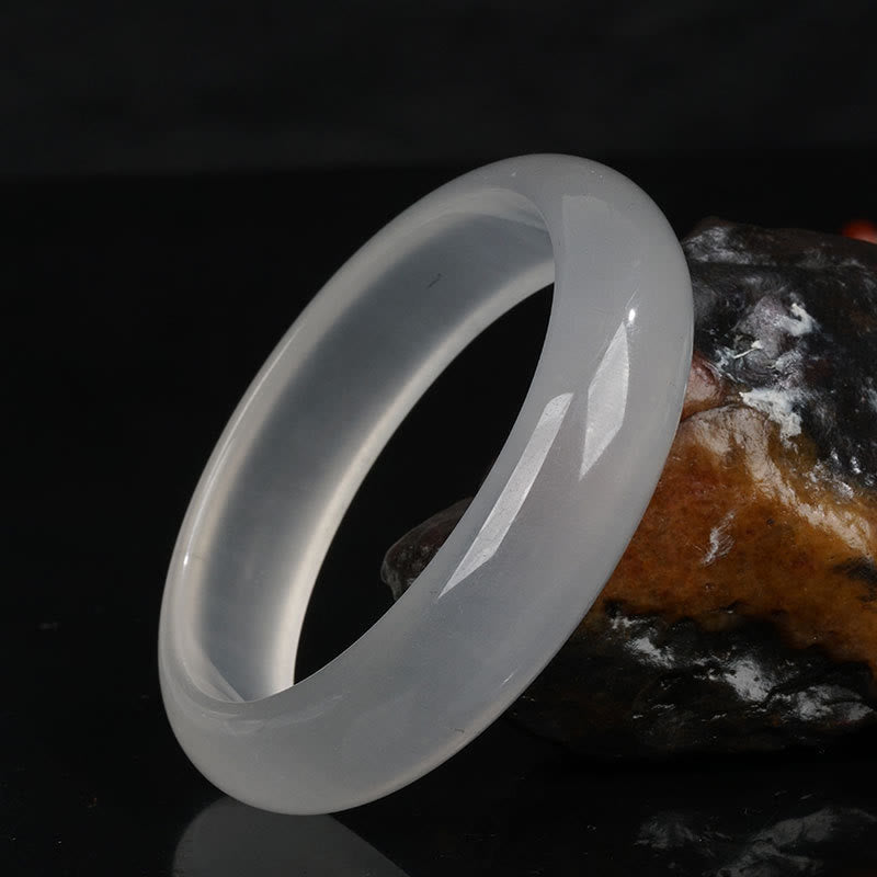 Goldenes Seiden-Jade-Armband für Reichtum und Glück, 58 mm Armreif