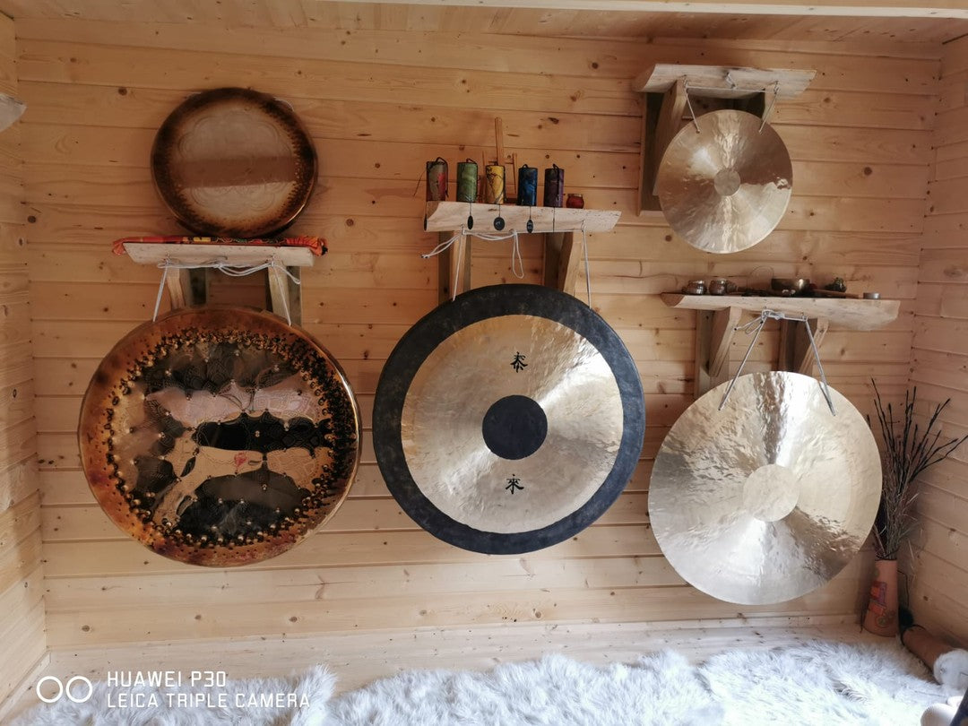 18" bis 36" Spiegel-Chau-Gong-Instrument zur Meditation