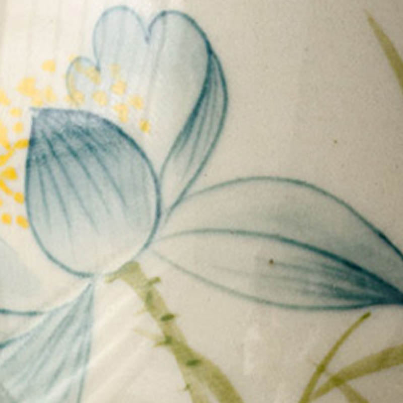 Handbemalte Lotus-Teetasse aus Keramik, 70 ml | Kung-Fu-Tee