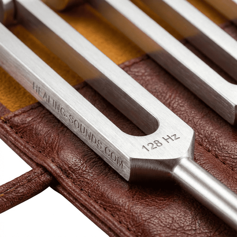 3-teiliges Solfeggio-Stimmgabel-Set: 174, 432 und 528 Hz Heilfrequenzen
