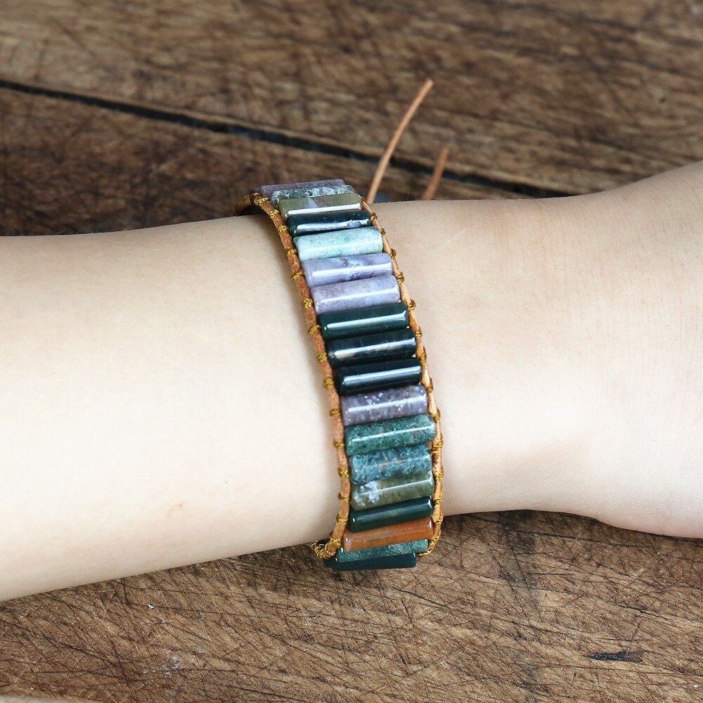 Indisches Achat-Schutzarmband