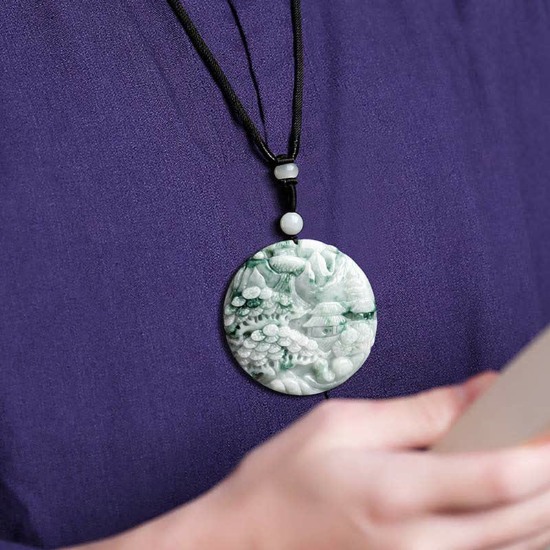 Jadekette für Fülle und Wohlstandsenergie