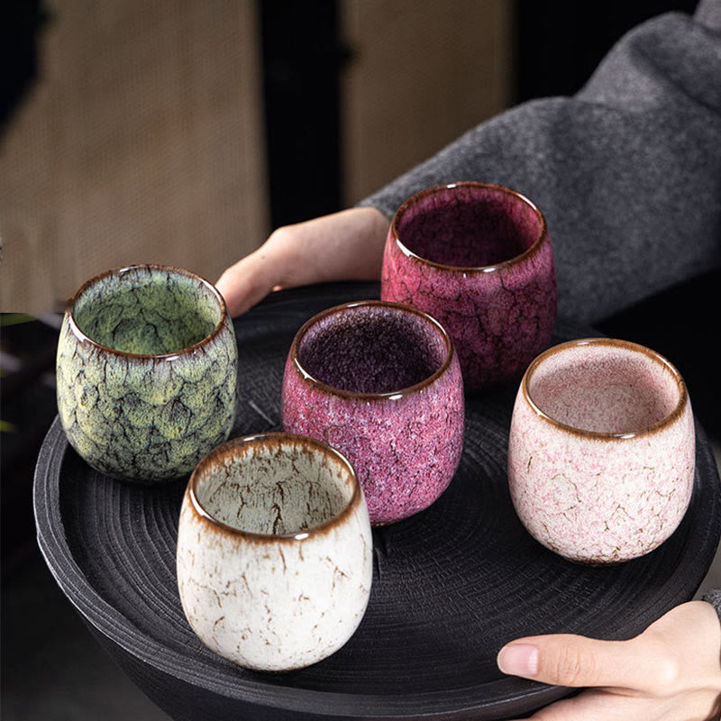 Jian Zhan, handgefertigte Teetasse aus Keramik, 150 ml, traditionelles Geschirr