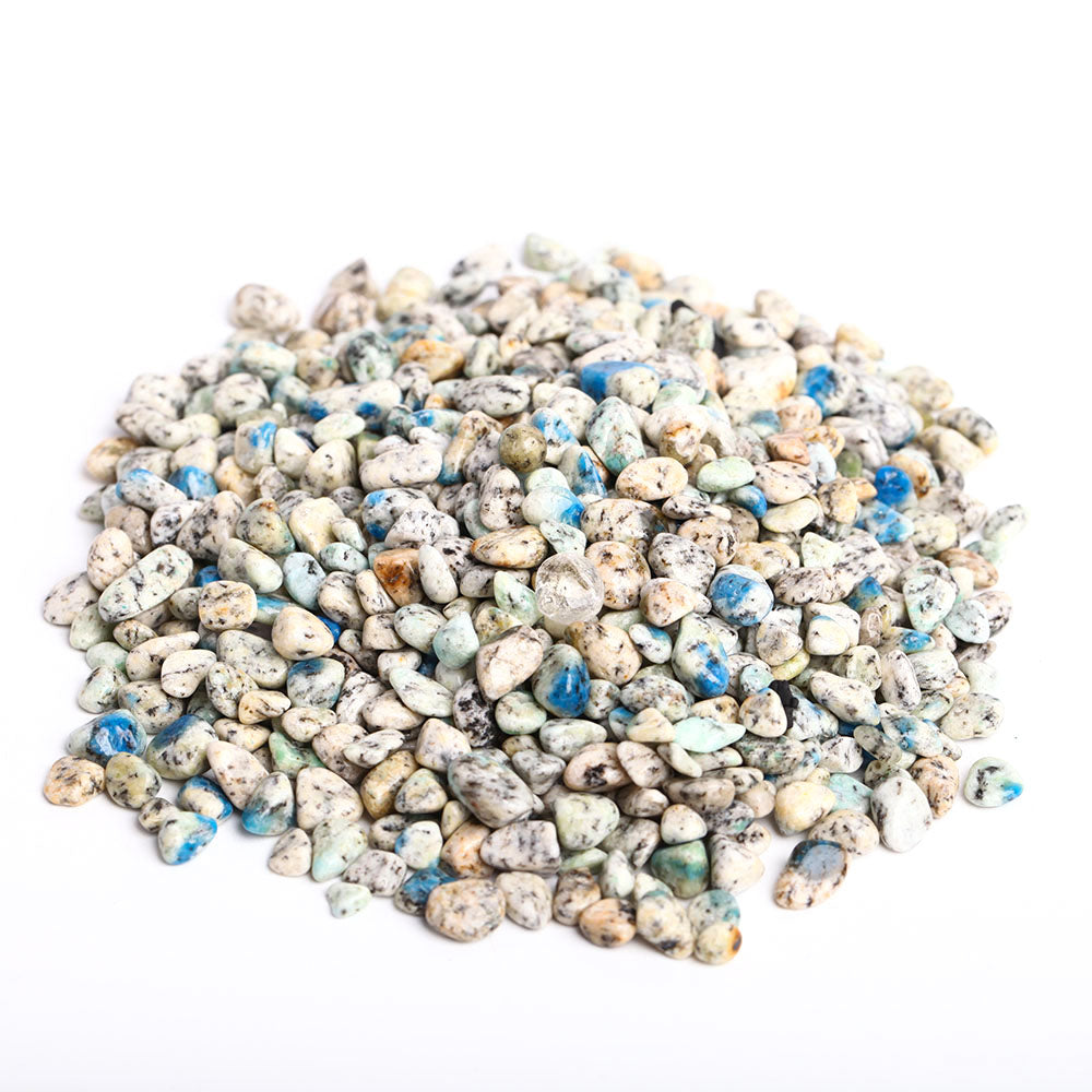 K2-Kristallsplitter, Trommelsteine, 5–7 mm, Heilenergie