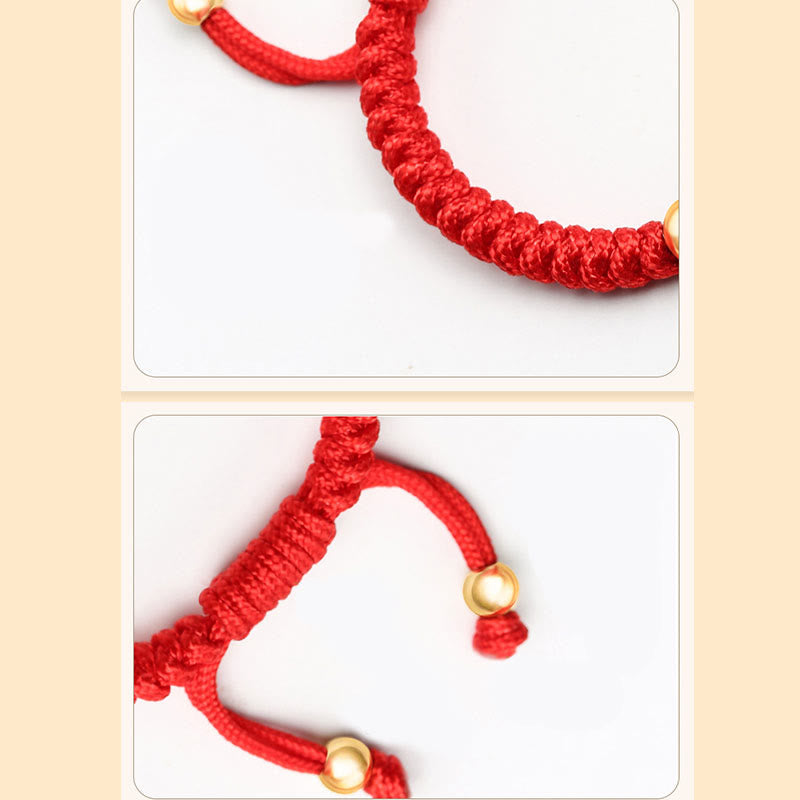 Pixiu-Armband für Kinder aus 999er Sterlingsilber mit King-Kong-Knoten zum Schutz
