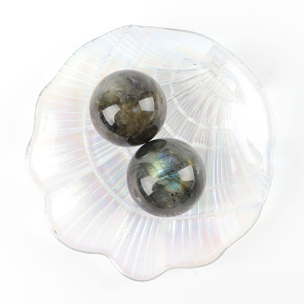 Labradorit-Kristallkugel, 4 cm, Heilkugel