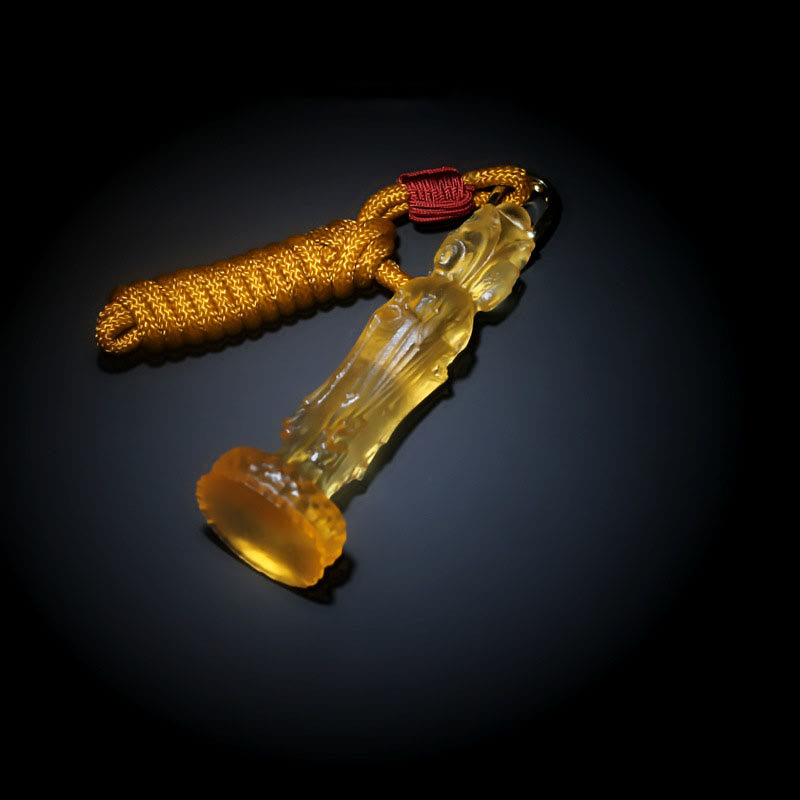 Liuli Avalokitesvara Buddha Halskette | Harmonie & Mitgefühl