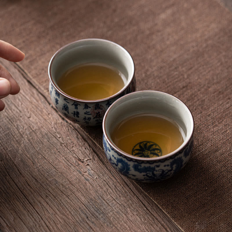 Lotus-Teetasse aus Keramik, 150 ml, für traditionelle Teerituale