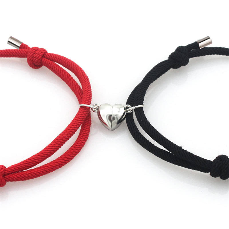 Magnetische rote Paararmbänder | Schutz & Stärke